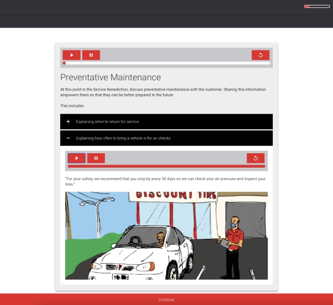 eLearning course slide 2
