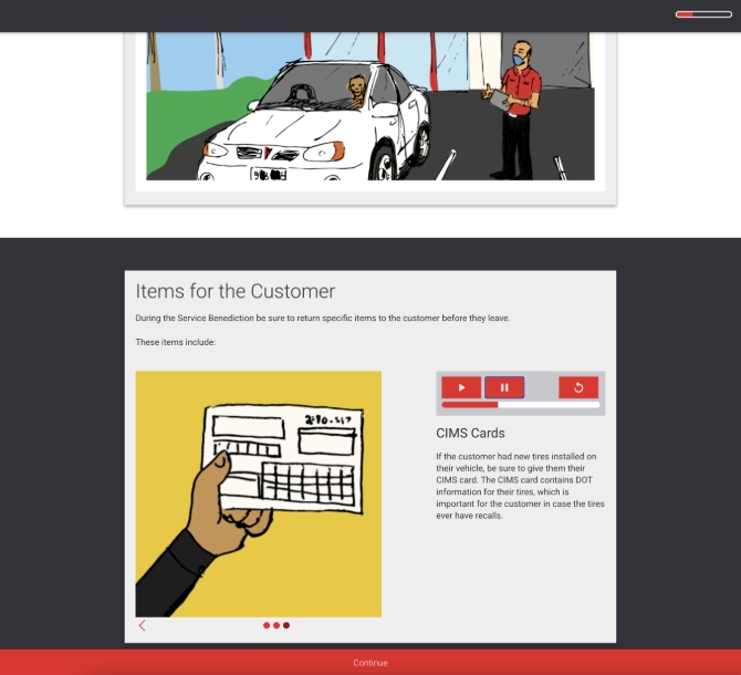 eLearning course slide 3