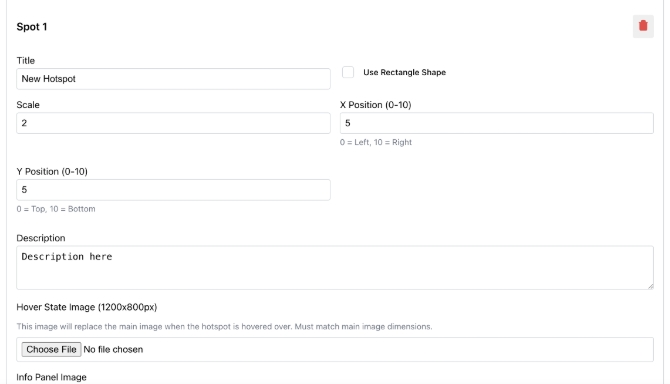 Custom eLearning hotspot tool screenshot 4